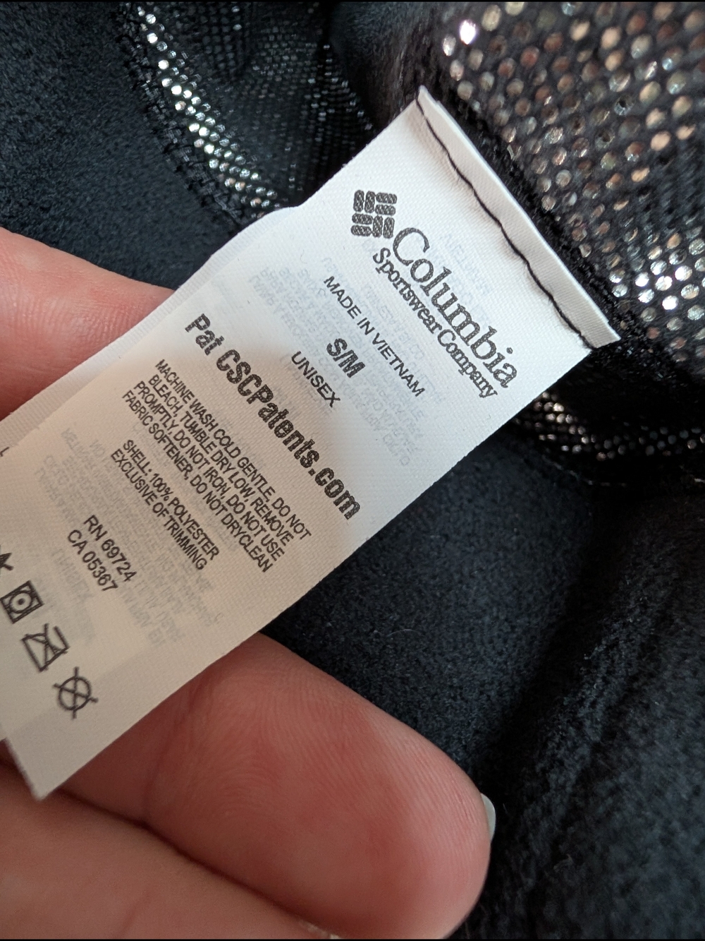 NWT Columbia Wind Bloc II Beanie Black Fleece Unisex S/M - Picture 6 of 8